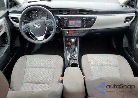 2016 Toyota Corolla L из США, поврежденный, VIN 2T1BURHE3GC526589